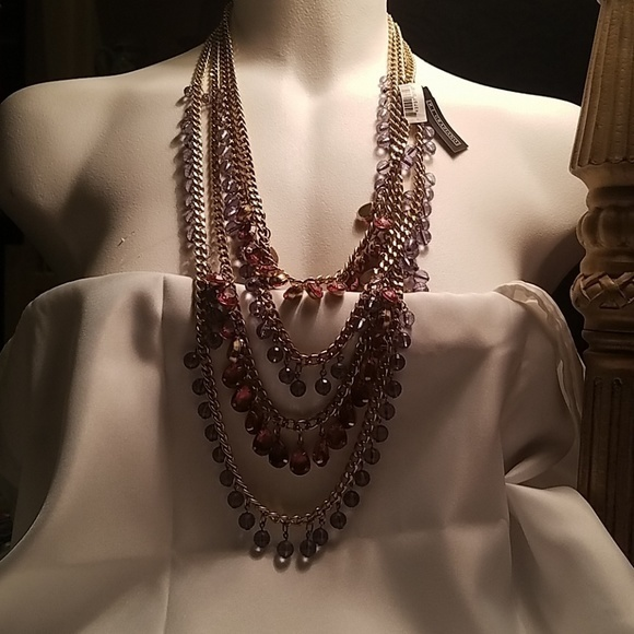 R.J.‎ Graziano Multi color, multi strand necklace - Picture 1 of 4